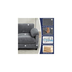 Loveseat Sofa, Modern 2 Seater Corduroy Sofa Couch for Living Room Bedroom Reading Room Office, Dark Gray